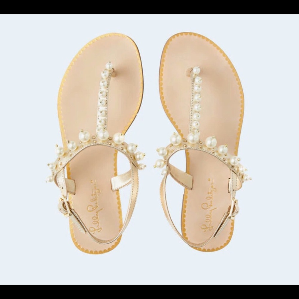 Lilly Pulitzer Moira Pearl Sandal